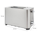 Toaster ProfiCook, stainless steel