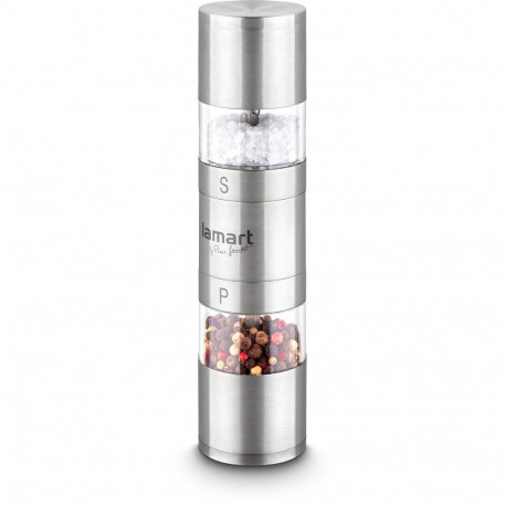 Mechanical salt and pepper mill 2-in-1 Lamart