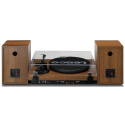 Record player with built-in amplifier and bluetooth plus 2 external speakers Lenco, wood