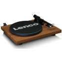 Record player with built-in amplifier and bluetooth plus 2 external speakers Lenco, wood