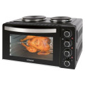 Mini oven with 2 hot plates Bomann