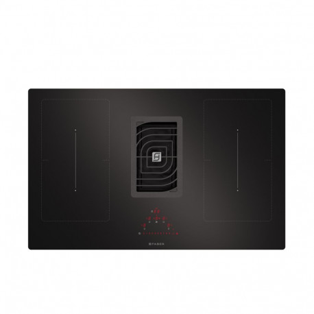Induction hob and hood Faber Galileo Smart BK GLASS A830
