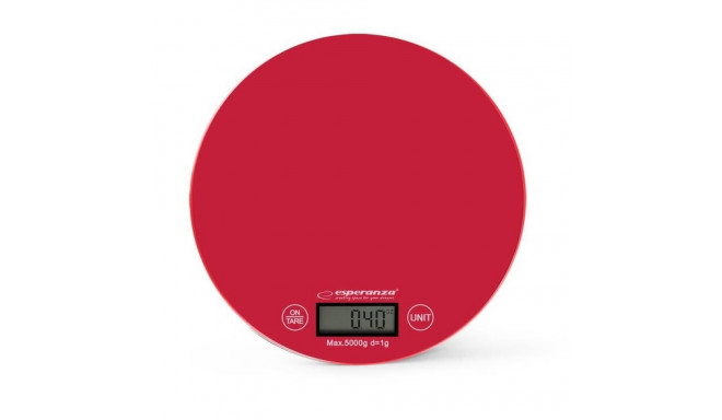 Kitchen Scales Esperanza, red