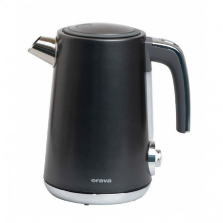 Electric kettle Orava, stainless steel, red
