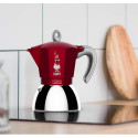 Moka induction 6 cups Bialetti, red