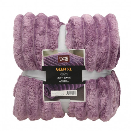 Plaid GLEN XL 200x230cm, Purple