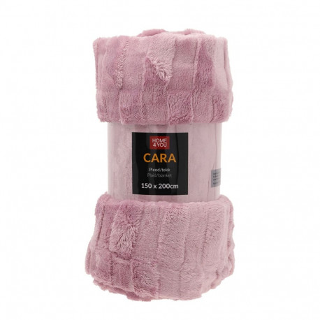 Plaid CARA 150x200cm, pink