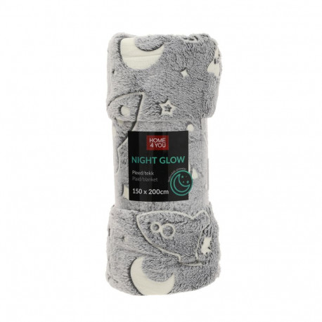 Plaid NIGHT LIGHT 150x200cm, space