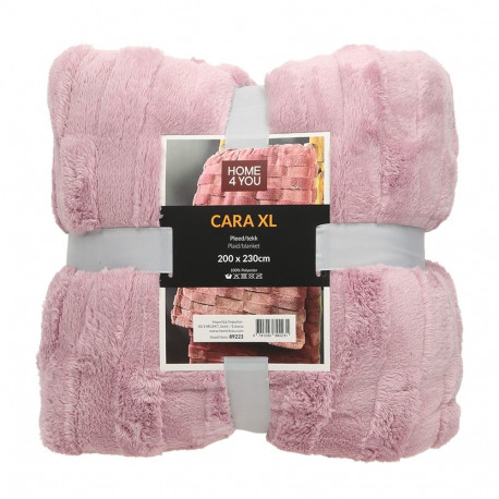 Plaid CARA XL 200x230cm, pink
