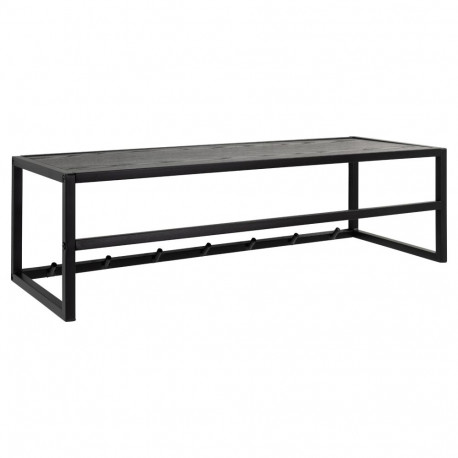 Clothes rack SEAFORD 77x28xH22cm, black
