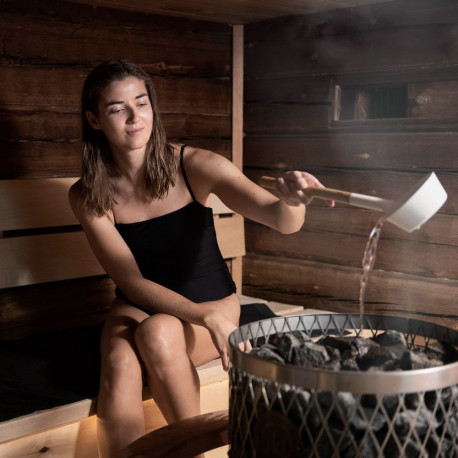 Sauna ladle RENTO WHITE