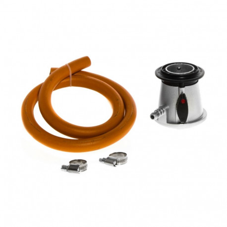 Gaasiregulaator MUSTANG kiirliitmikuga, D10mm, voolik 1,2m