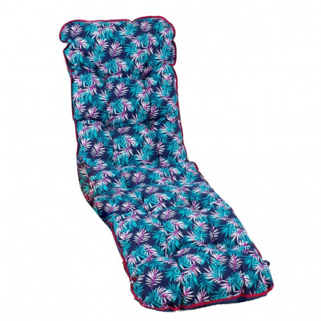 Cushion for chair BADEN-SUMMER 48x165cm, leaves