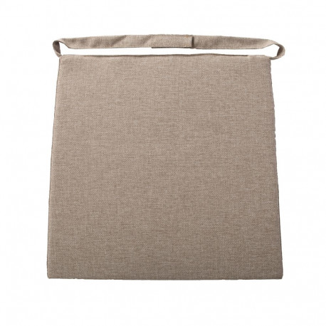 Chair pad WICKER-2/3, 48x46xH3cm, beige