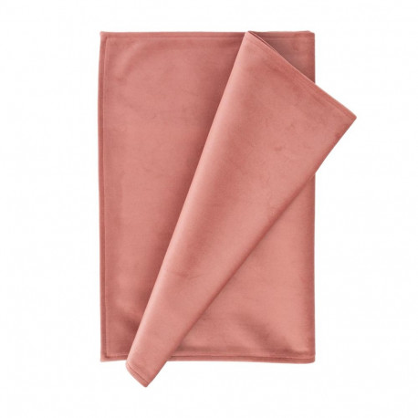 Linik VELVET 2, 43x116cm, vanaroosa, 100% polüester, kangas-387