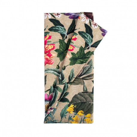 Table mat AMAZONIA 43x116cm, beige floral