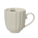 Mug SHELL H9,9cm, porcelain
