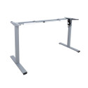 Desk ERGO OPTIMAL with 1 motor 120x60xH71-116cm, oak/silver grey