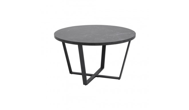 Diivanilaud AMBLE D77xH44cm, must, melamiin, metall