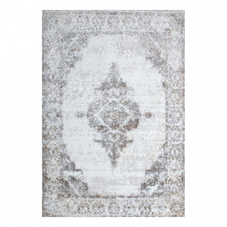 Carpet SALAMANCA-1, 200x285cm, white/grey