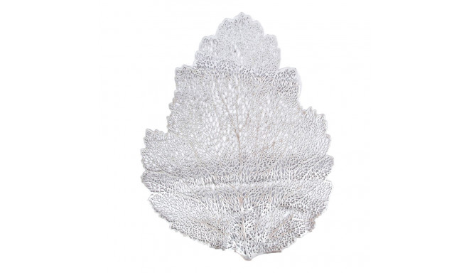Lauamatt BIG LEAF, 36x45cm, hõbe