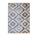 Vaip FERRERA-2, 160x230cm, hall/pruun romb