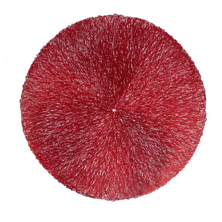 Placemat ELONA D38cm, red