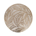 Lauamatt ROUND LEAF, kuld