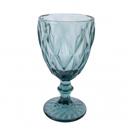 Wine goblet CORAL 300ml, blue