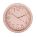 Wall clock HOLLY D30cm, pink