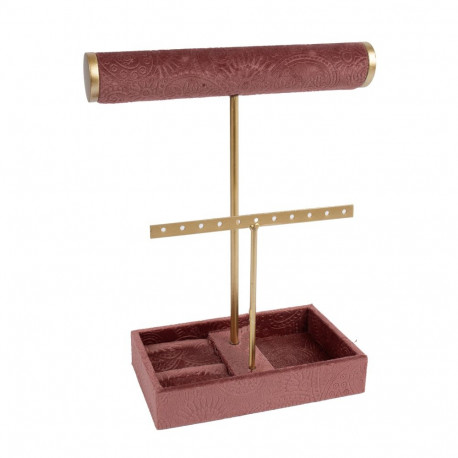 Jewelry stand ARIADNE H25cm, pink