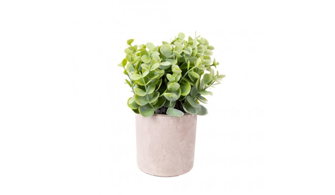 Artificial flower GREENLAND in pot grey/green, mix