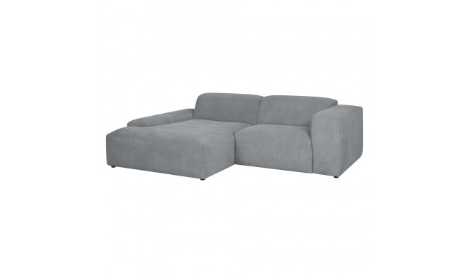 Corner sofa LEHTE left corner, grey