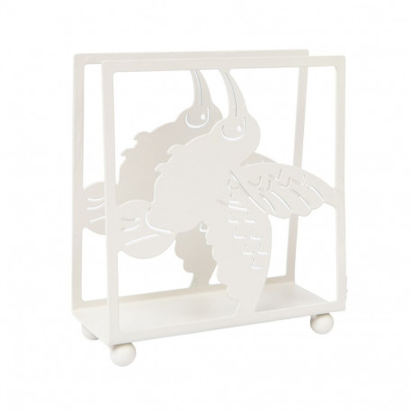 Salvrätikuhoidja SANDY 12,7x5x15cm, antiikvalge