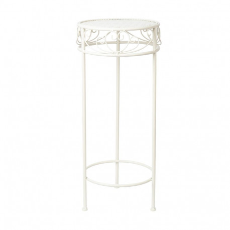 Flower stand SANDY D30xH70cm, antique white