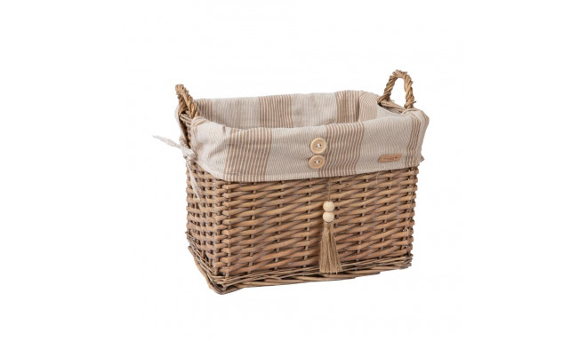 Basket WILLI STRIPE 36x26xH26cm