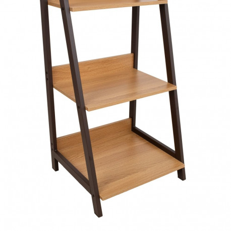 Shelf STEP 52x47.5xH146.5cm, oak
