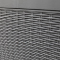 Storage box SAYA 122x54,5x63cm/380L, grey plastic