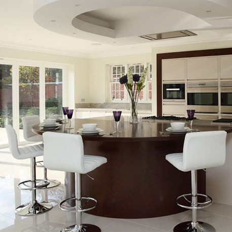 Bar chair AURA white