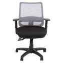 Task chair SAGA black/grey