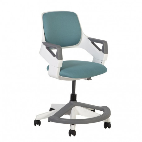 Kids desk chair ROOKEE teal blue