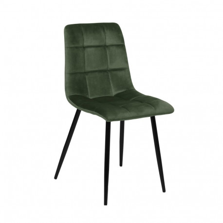Chair CHILLI forest green velvet