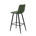 Bar chair CHILLI forest green velvet