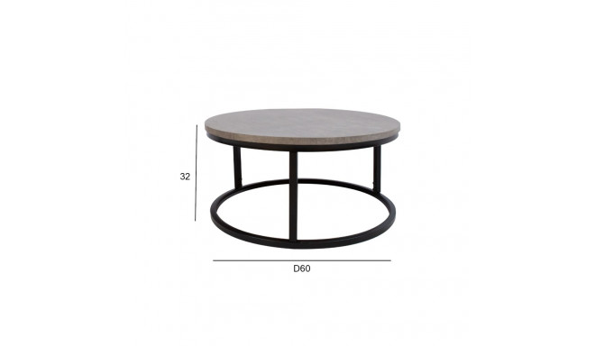 Diivanilaud BRITE D60xH32cm, hall