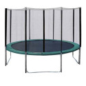 Trampoline D304cm with green pad