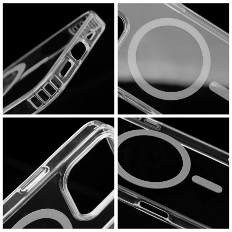 Case for Samsung A17 / A18 Drop Glue Colorful Ring Mag Cover compatible with MagSafe grey