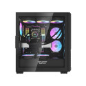 Computer case Darkflash DF2100 + 4 ARGB fans (black)