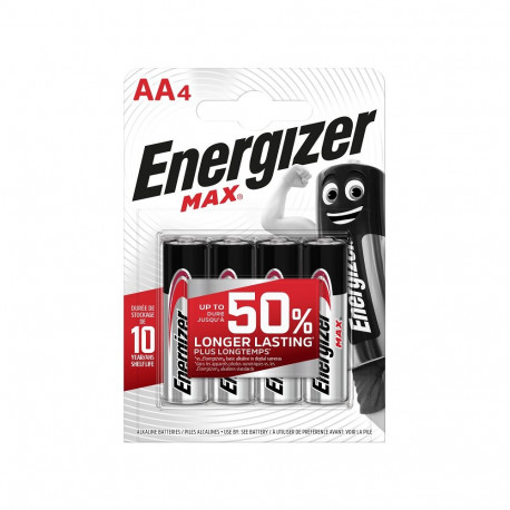 Energizer AA (LR6) Max leelispatarei, 4 tk/bl
