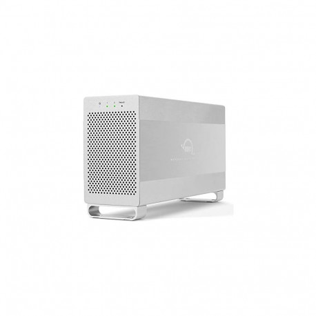 Mercury Elite Pro Dual (silber, Performance RAID Enclosure, USB 3.2, eSATA)