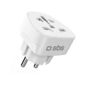 Adapter from Shucko/DE wall plug to Universal plug
